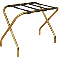 Soporte plegable para maletas - Metal - Dorado